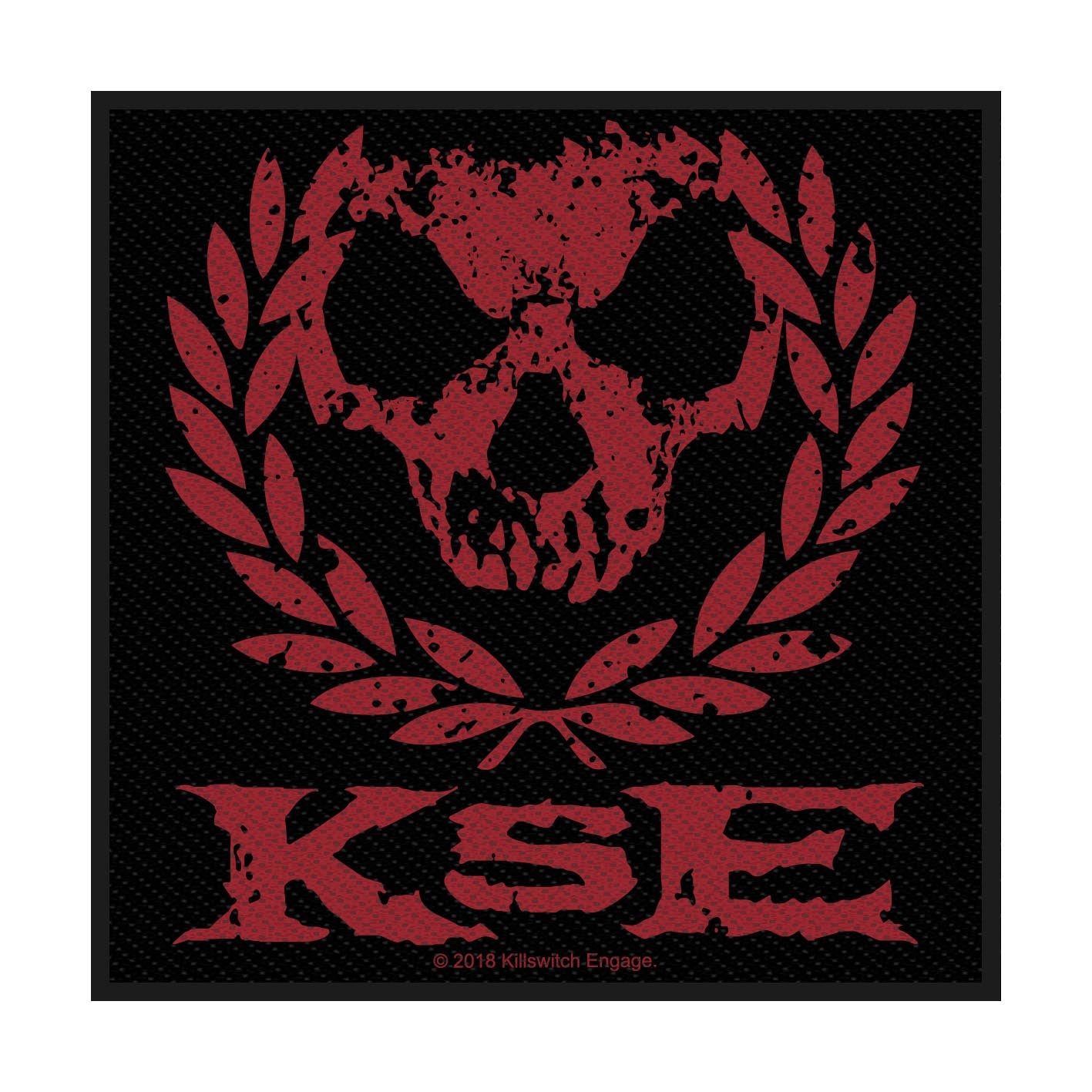 Killswitch Engage - Skull Wreath Patch Aufnäher