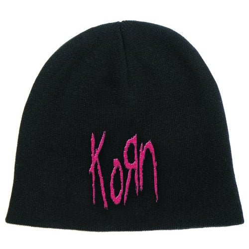 Korn - Red Logo 3D Beanie Mütze