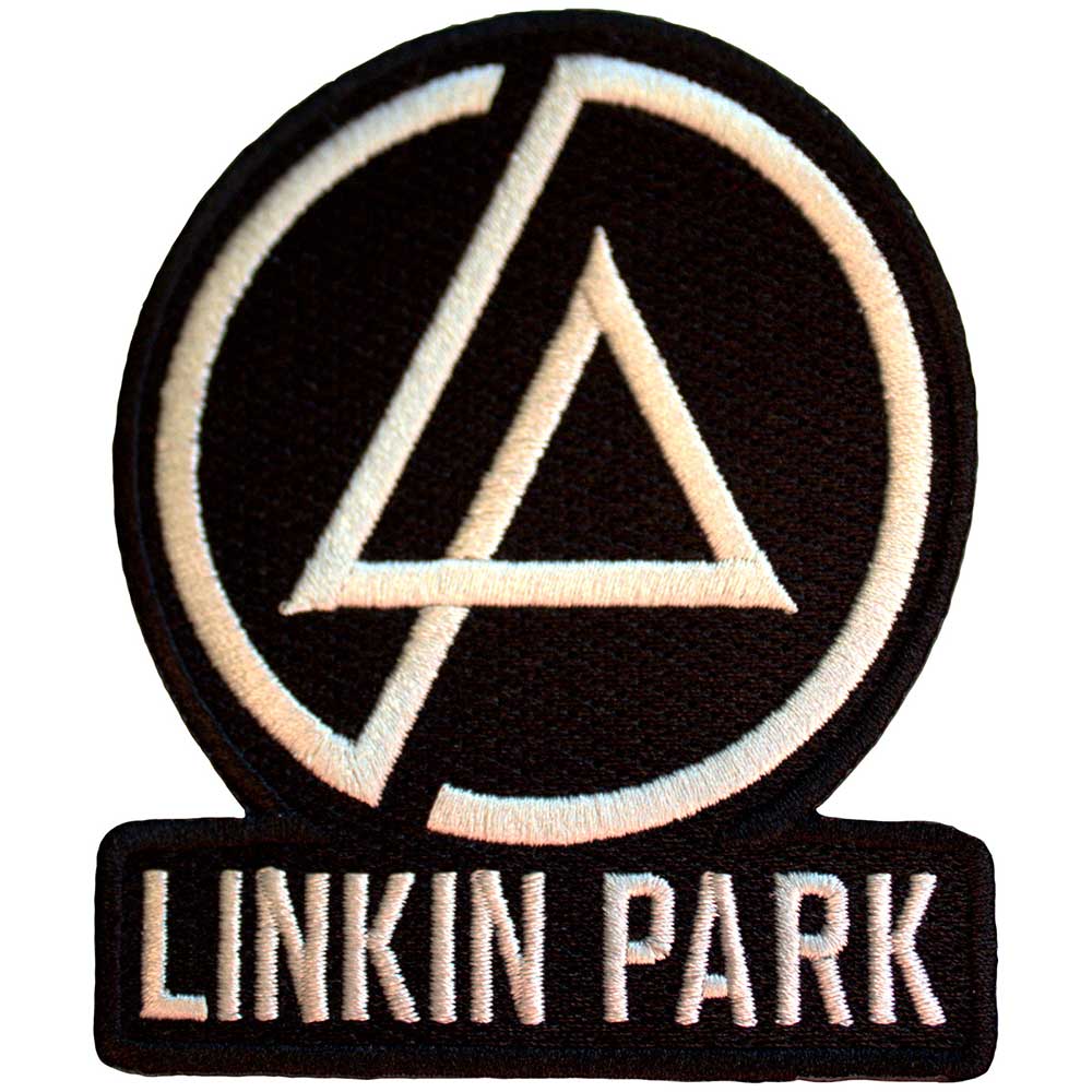 Linkin Park - Concentric Text Logo Patch Aufnäher ca. 8,3x 10cm