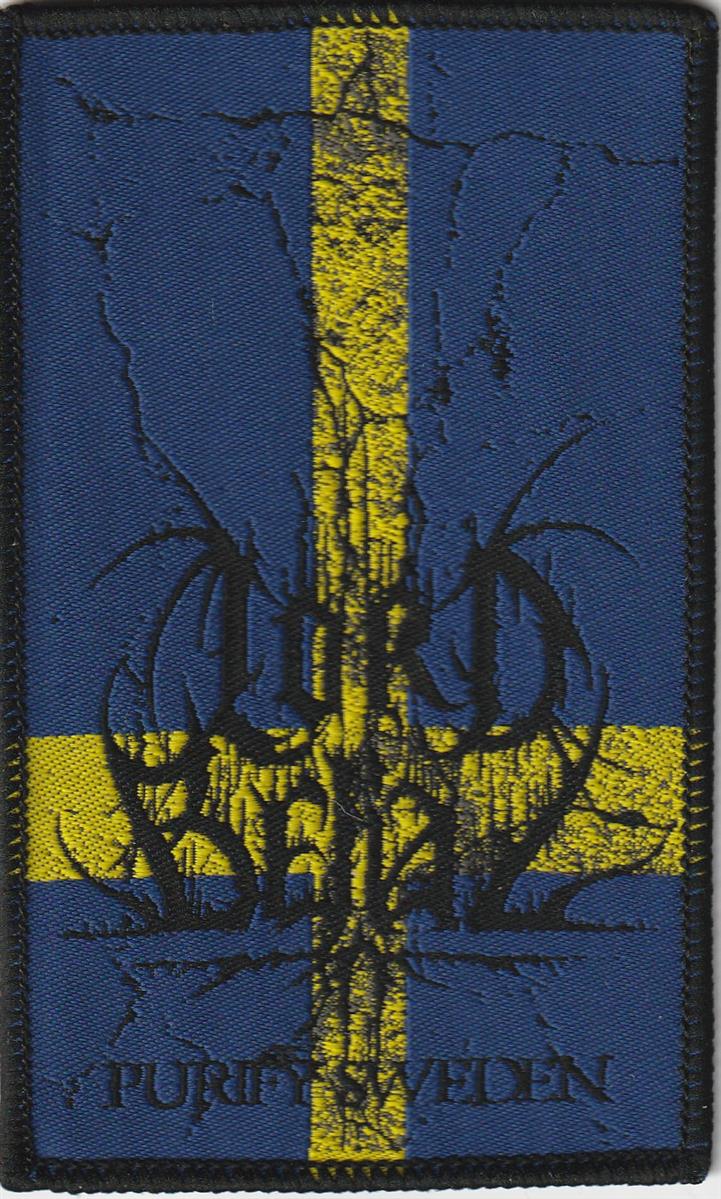 Lord Belial - Purify Sweden Patch Aufnäher ca. 7,7x 12,3cm