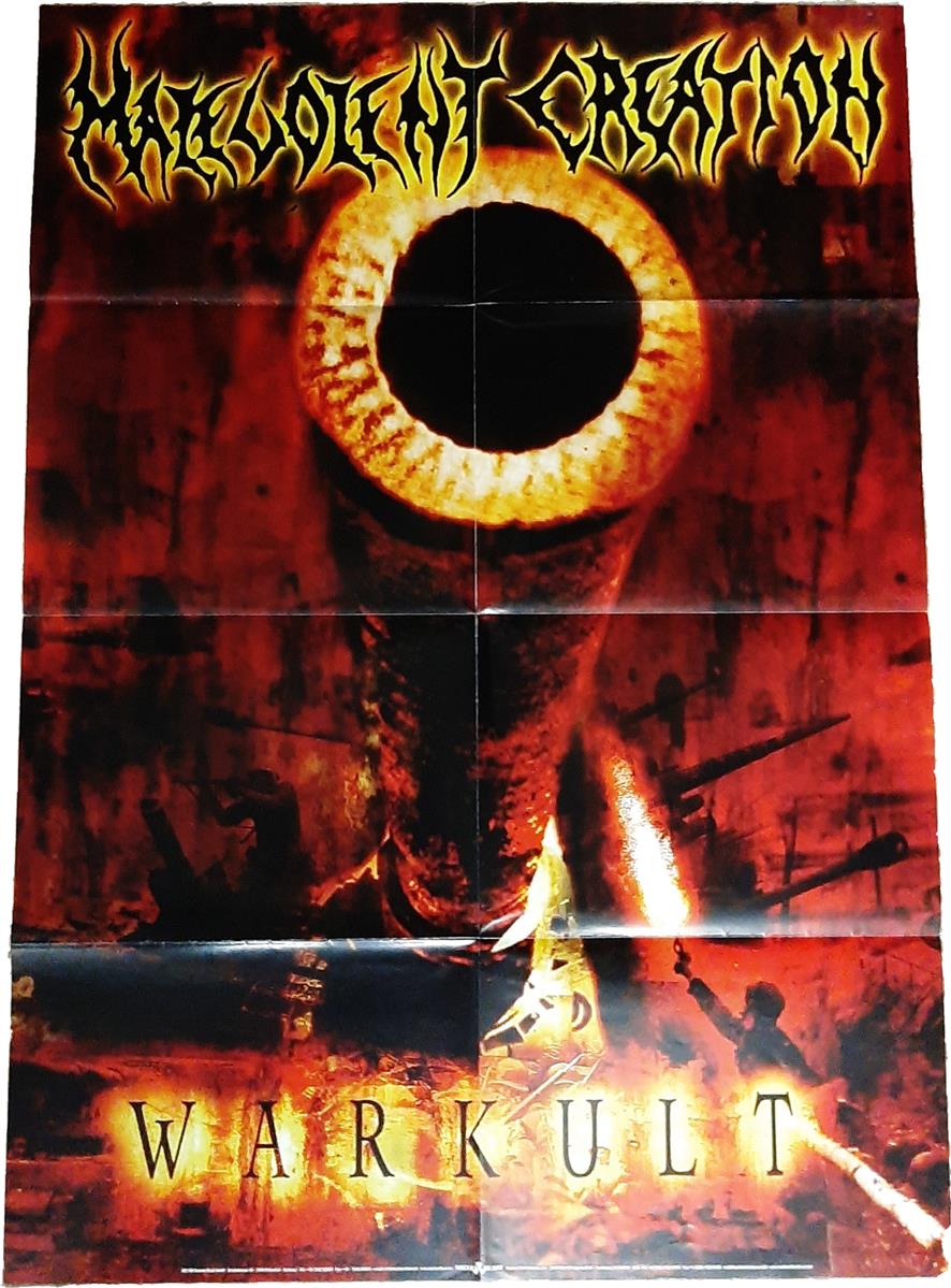Malevolent Creation - Warkult Poster DIN A1