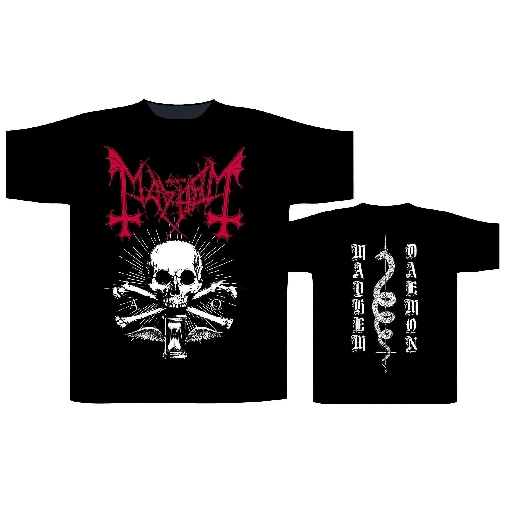 Mayhem - Alpha Omega Daemon T-Shirt