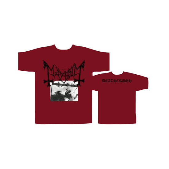 Mayhem - Deathcrush Red T-Shirt