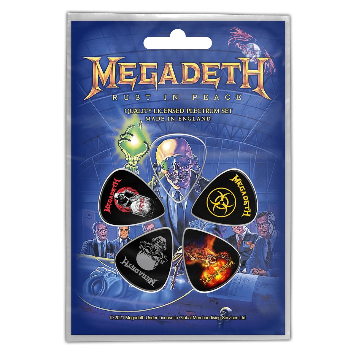 Megadeth - Rust In Peace Plektrum Set