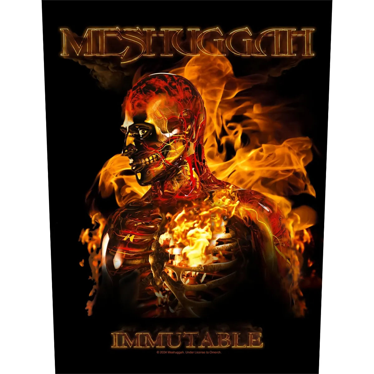 Meshuggah - Immutable Backpatch Rückenaufnäher