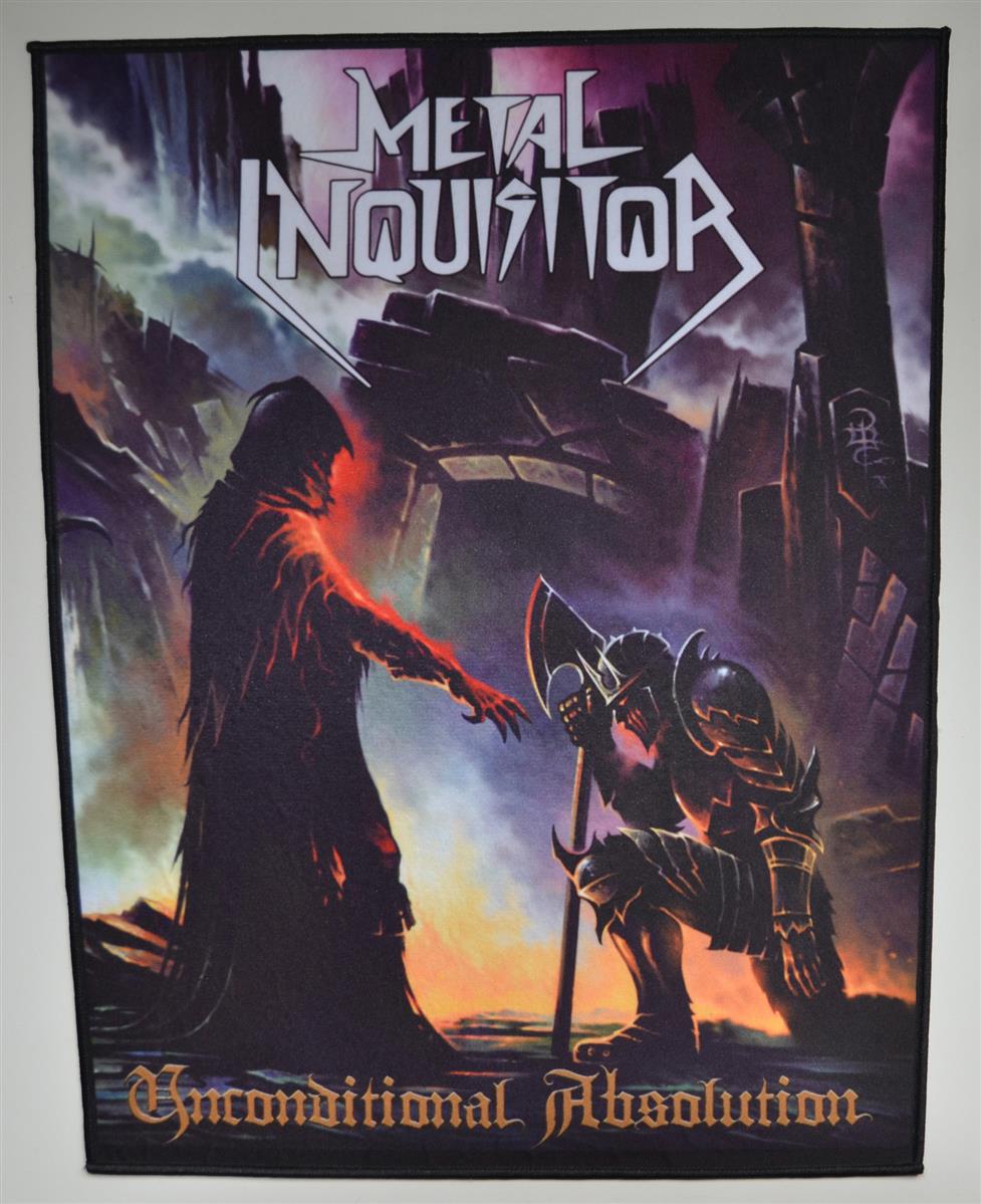 Metal Inquisitor - Unconditonal Absolution Backpatch Rückenaufnäher