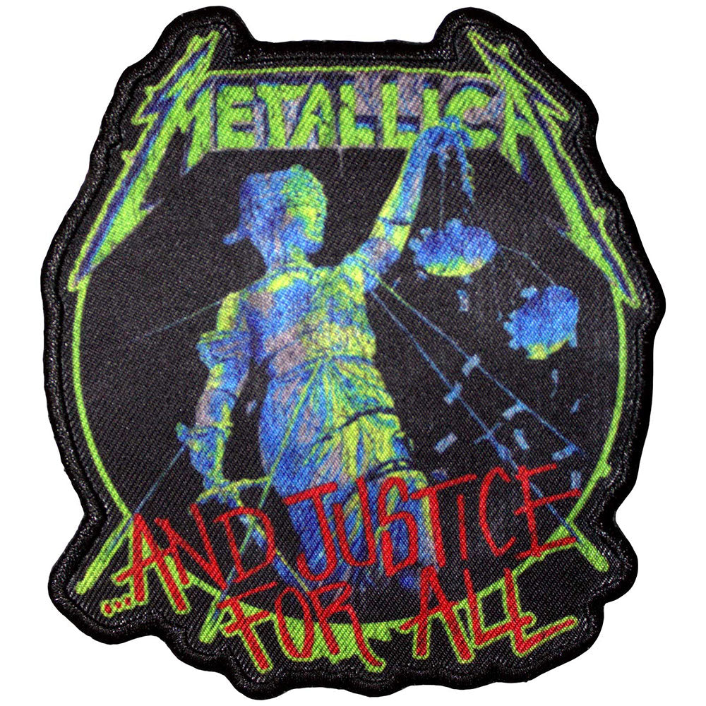 Metallica - And Justice For All Cut-Out Patch Aufnäher