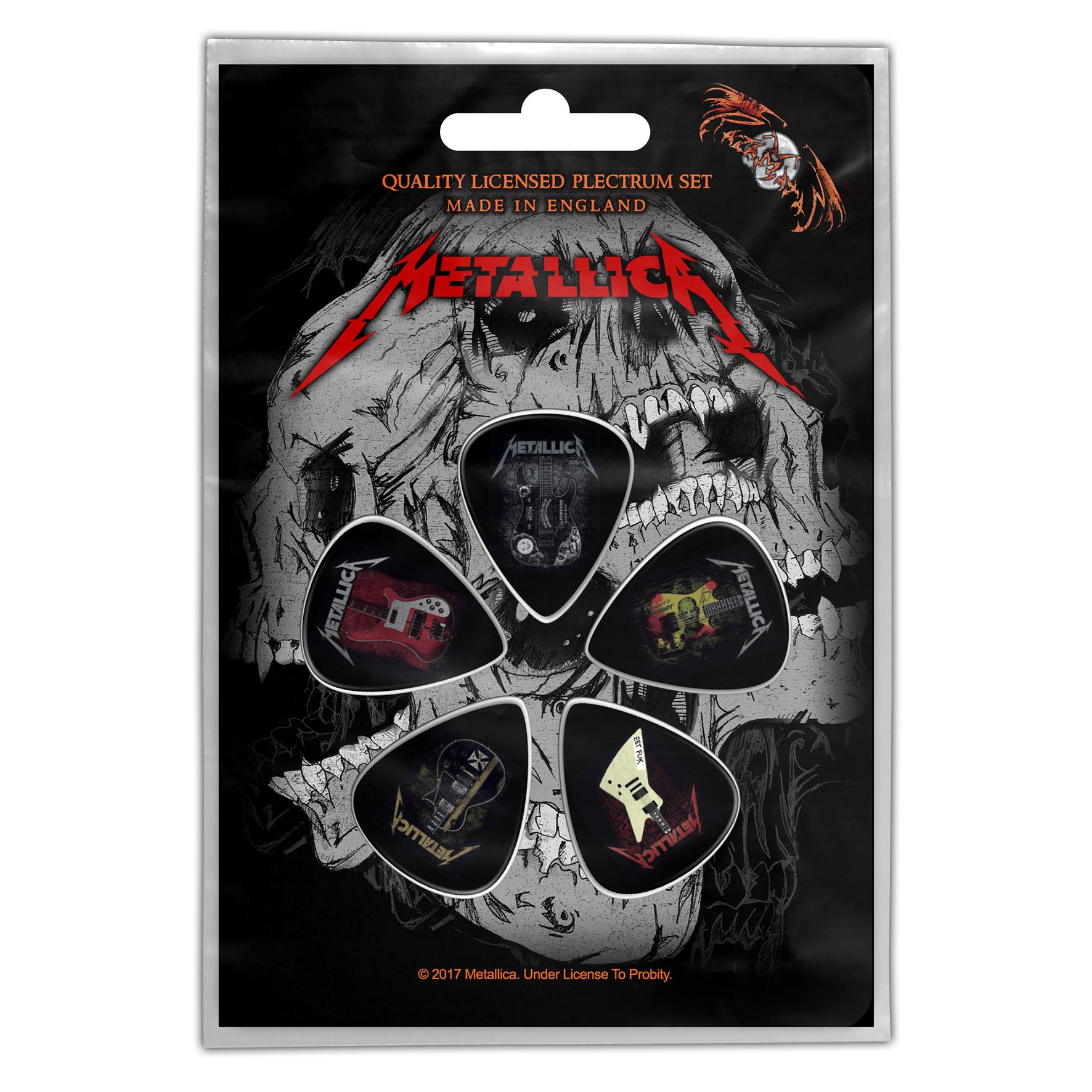 Metallica - Guitars Plektrum Set