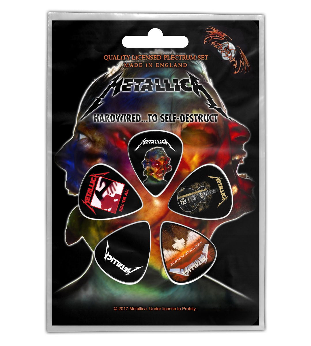 Metallica - Hardwired Do Self-Destruct Plektrum-Set