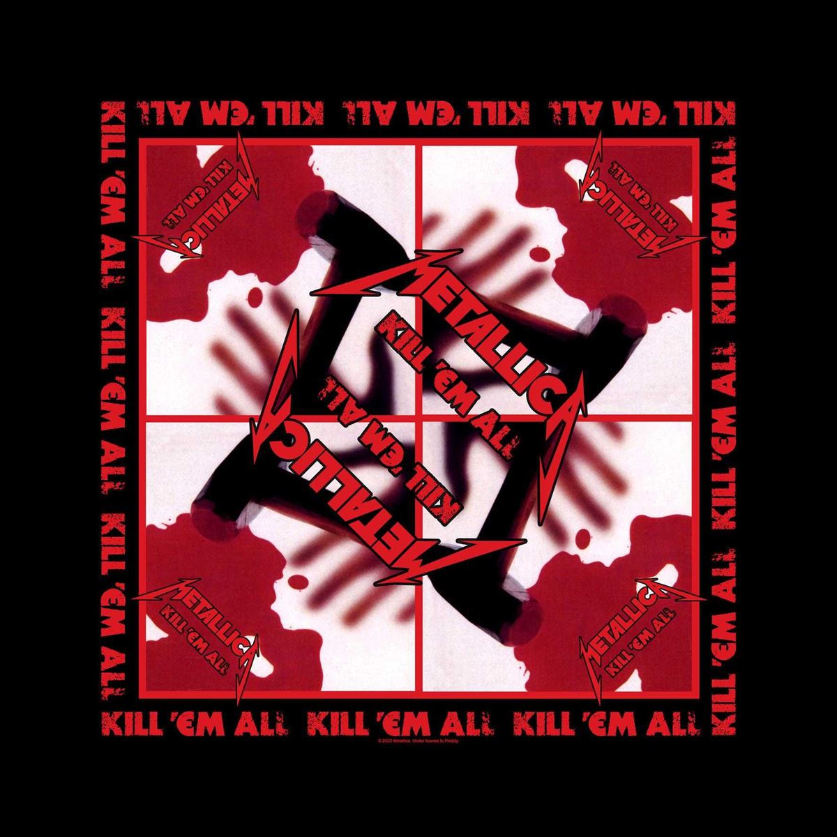 Metallica - Kill Em All Kopftuch Bandana