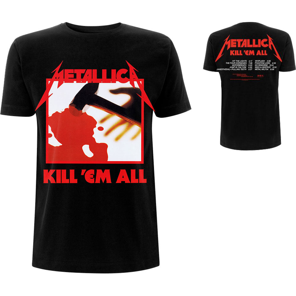 Metallica - Kill Em All Tracks T-Shirt
