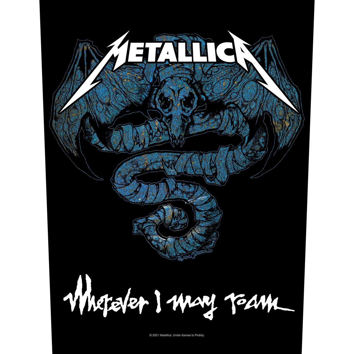 Metallica - Wherever I May Roam Rückenaufnäher
