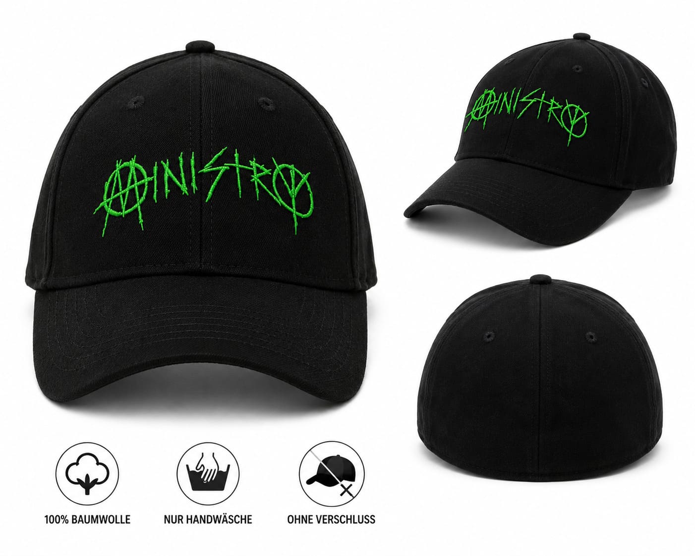 Ministry - Green Logo CAP