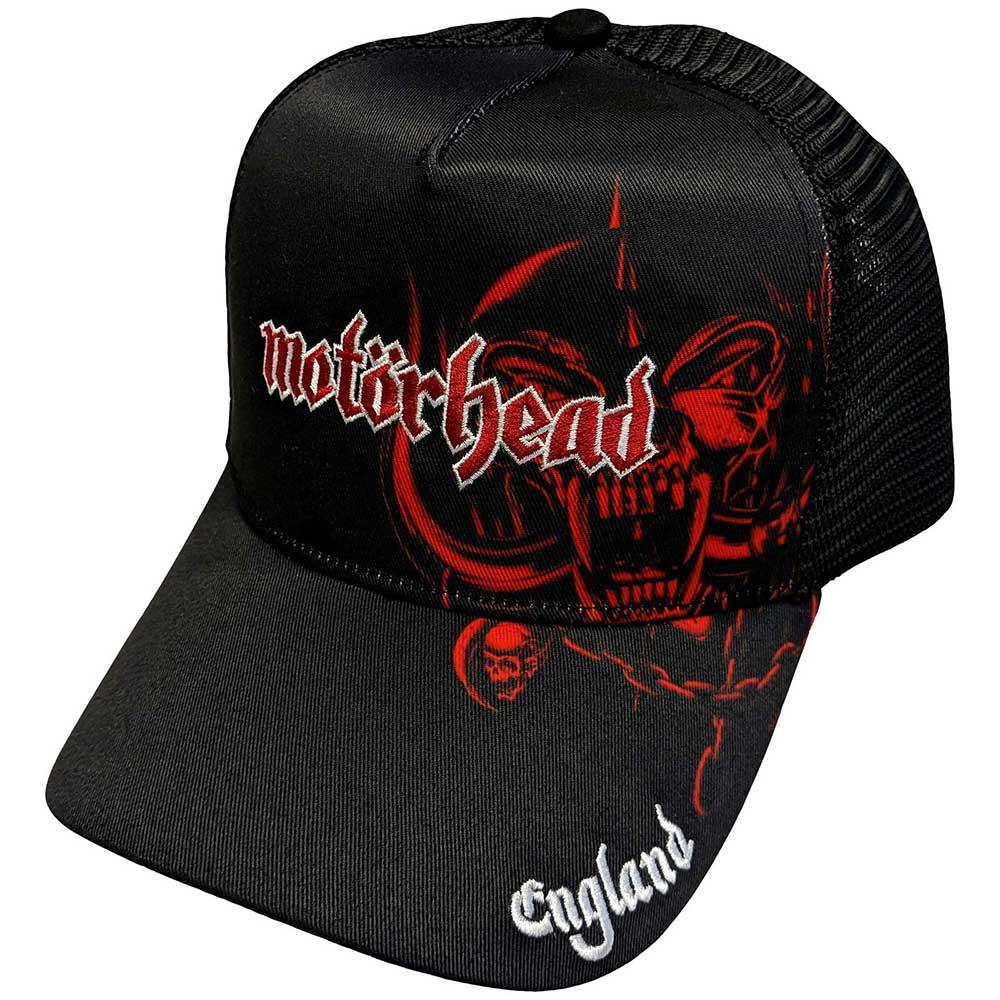 Motörhead - England Red Warpig Trucker CAP