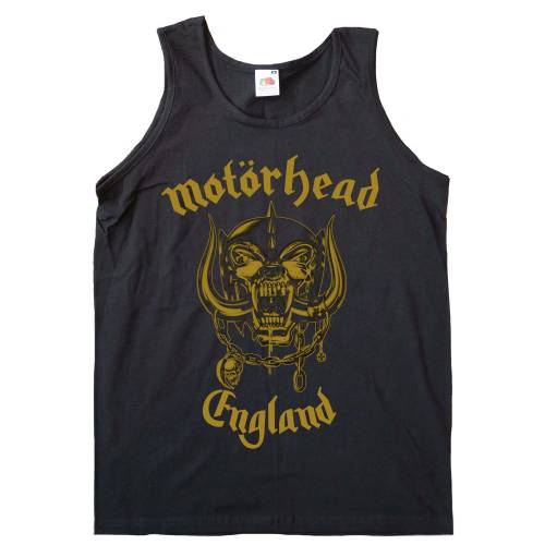 MotÃ¶rhead - England Gold Damen Top Gr. S (34)