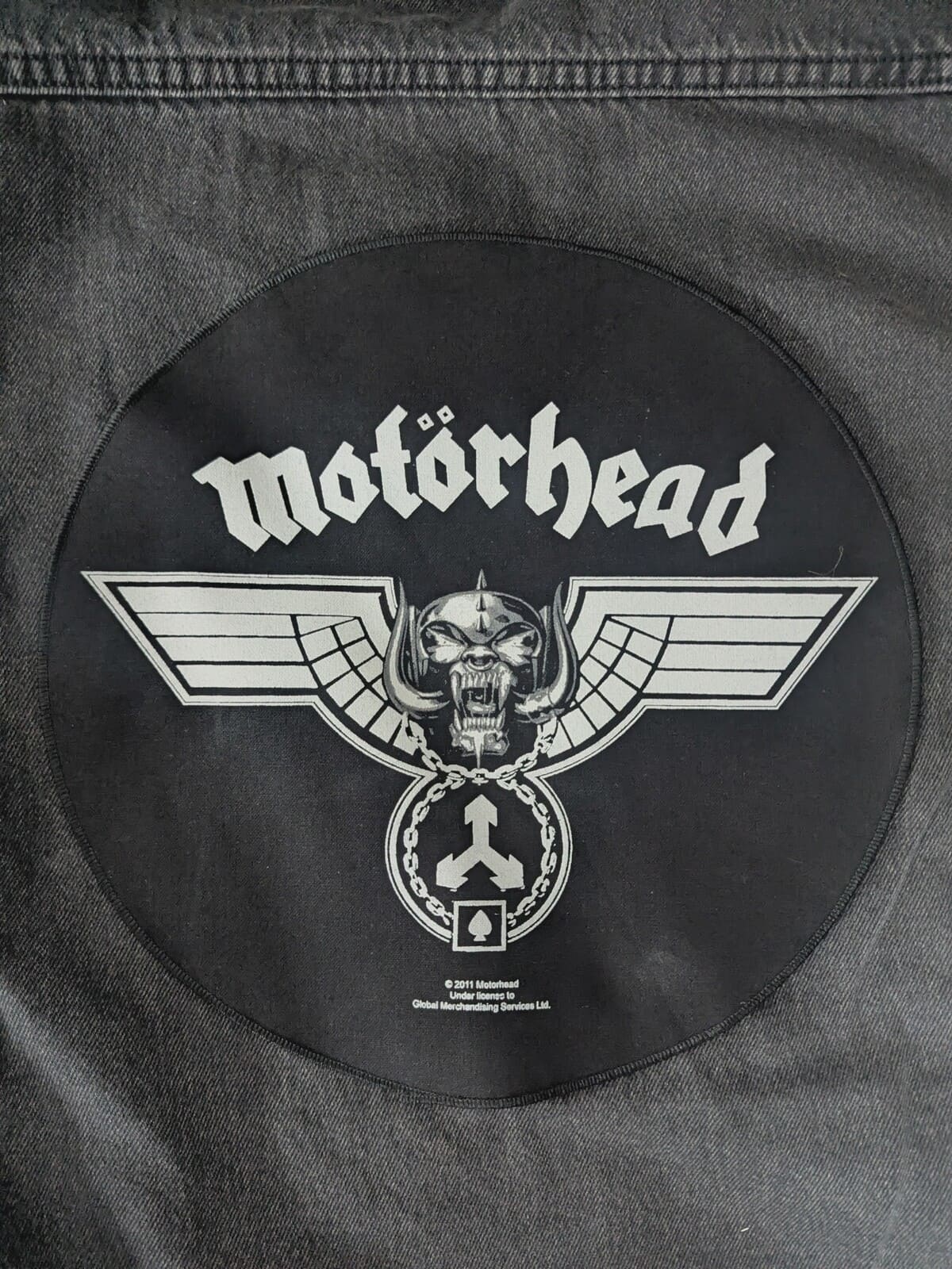Motörhead - Hammered Backpatch Rückenaufnäher