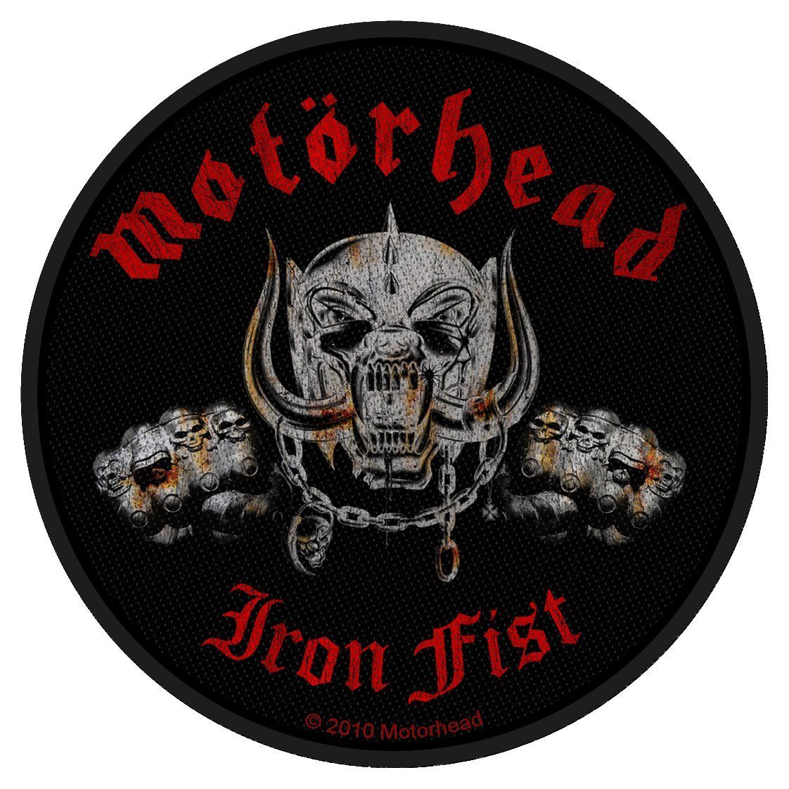 Motörhead - Iron Fist Skull Patch