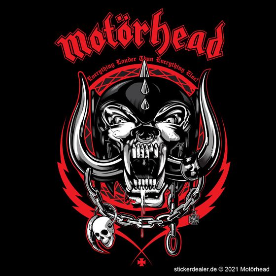 Motörhead - Lightening Wreath Aufkleber Sticker
