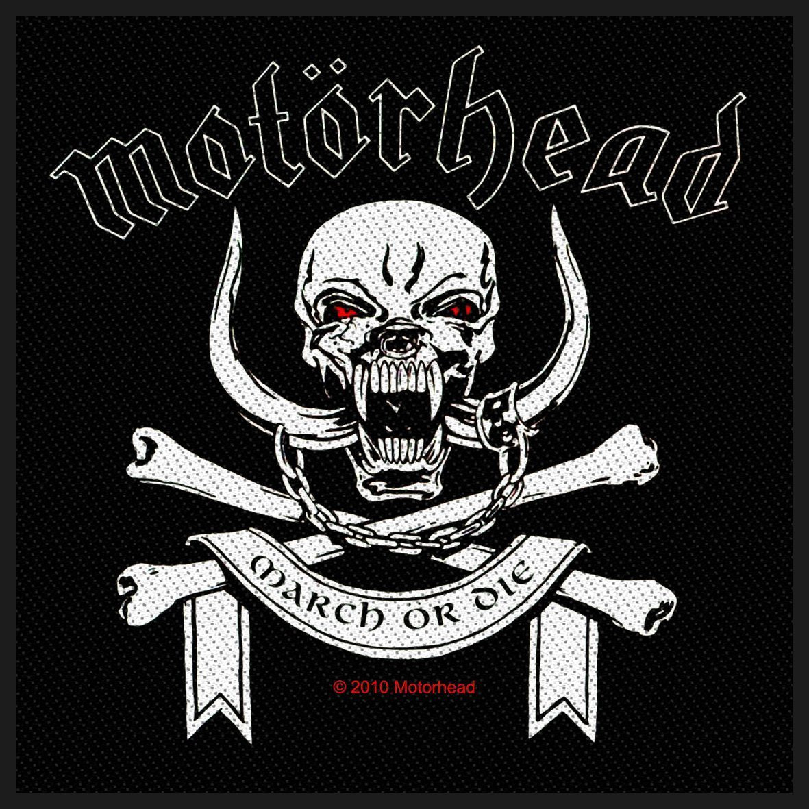 Motörhead - March Ör Die -  Patch Aufnäher