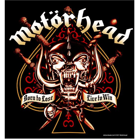 Motörhead - Sword Spade Aufkleber Sticker