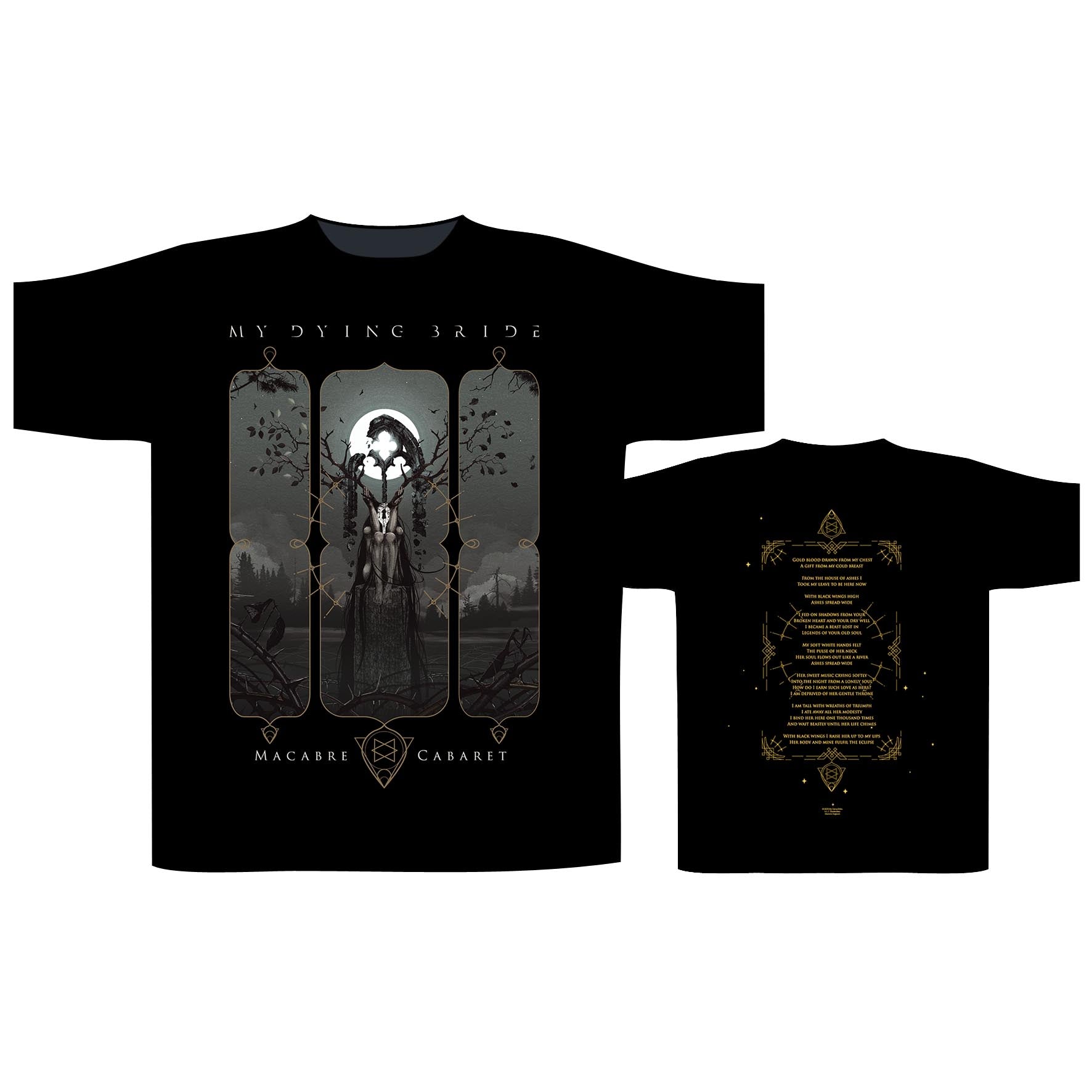 My Dying Bride - Macabre Cabaret T-Shirt