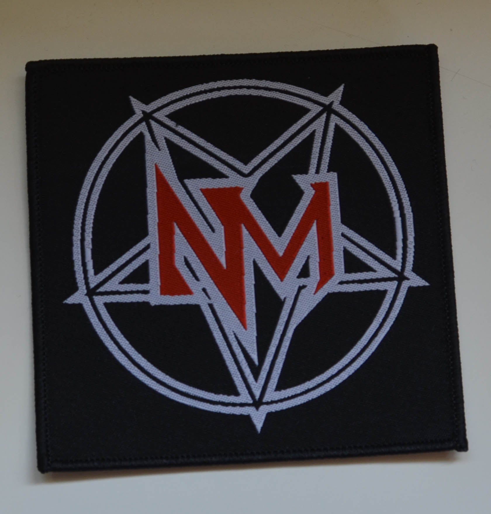 Nevermore - Penta Logo Aufnäher Patch ca. 10x 10cm