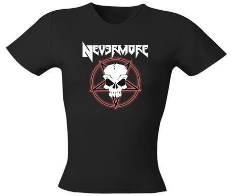 Nevermore - Tribal Skull Damen Shirt