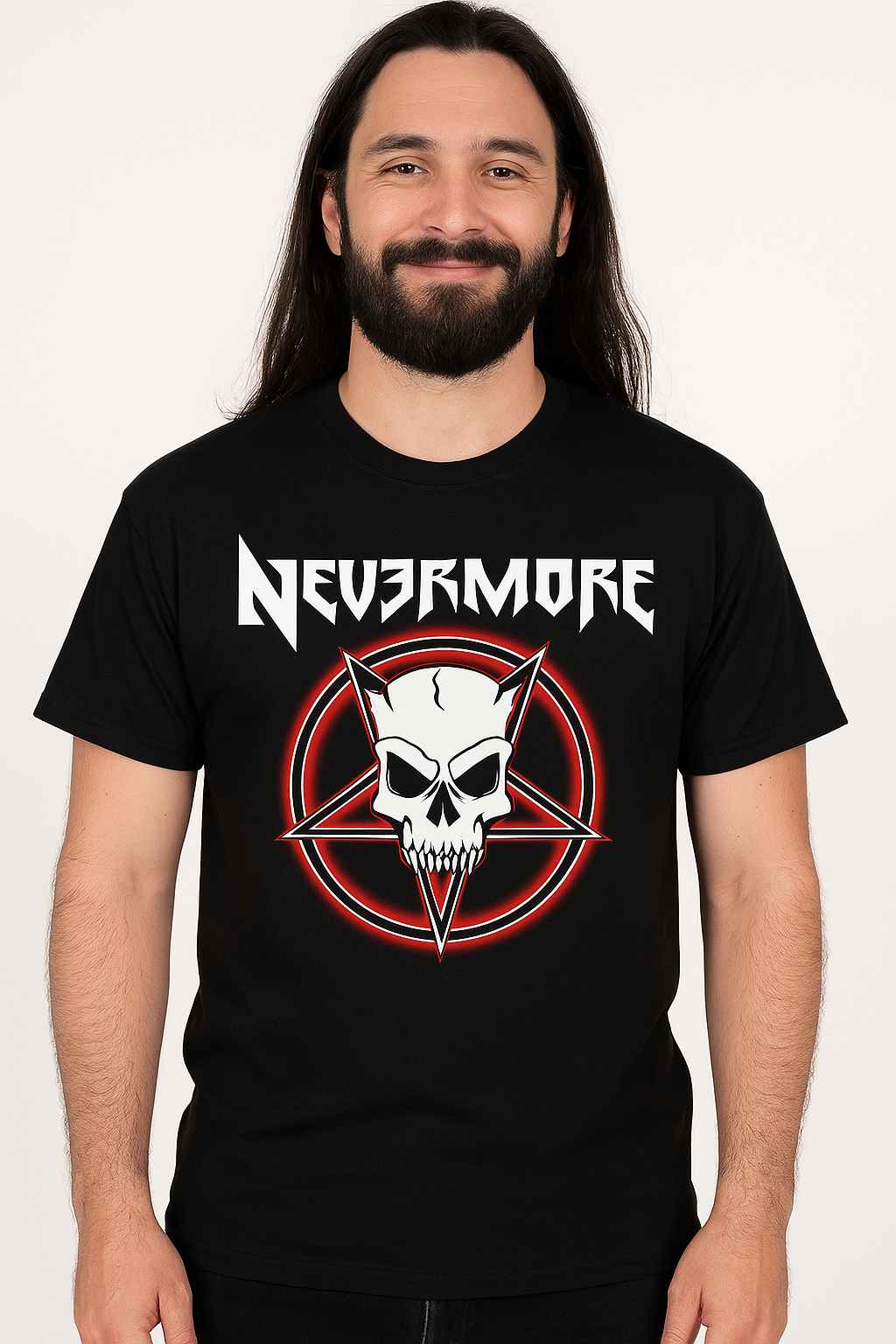 Nevermore - Tribalskull T-Shirt