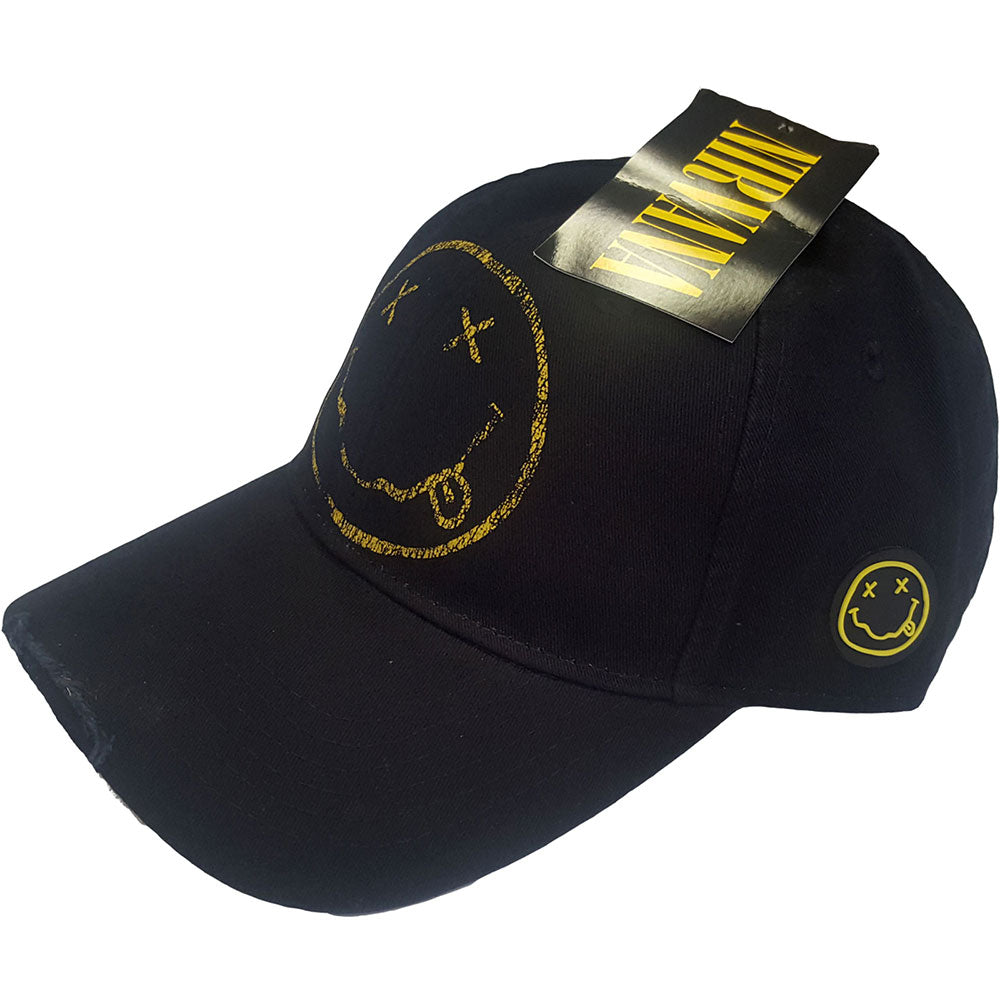 Nirvana - Smiley (Distressed) CAP