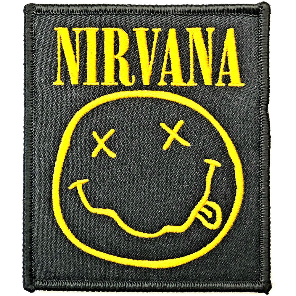 Nirvana - Smiley Patch Aufnäher