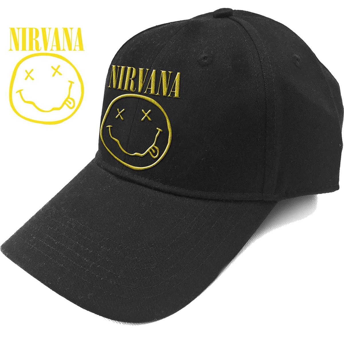 Nirvana - Logo & Smiley CAP