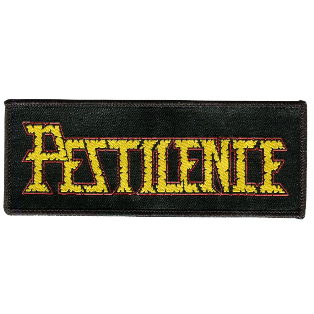 Pestilence - Logo Patch Aufnäher ca. 13x 5cm
