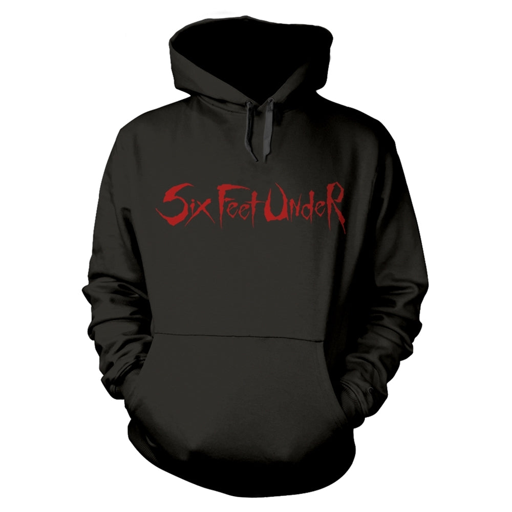 Six Feet Under - Logo Red Kapuzenpullover