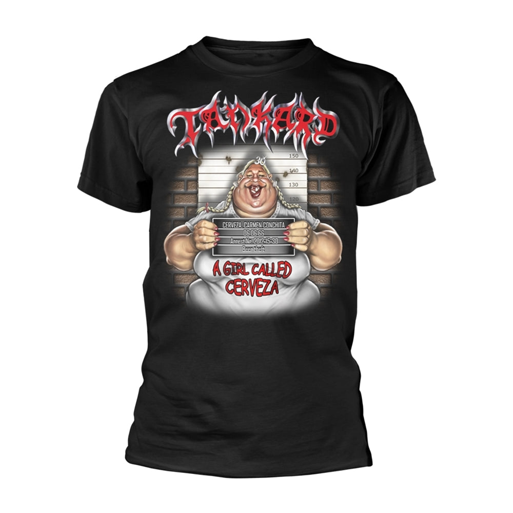 Tankard - A Girl Called Cerveza T-Shirt