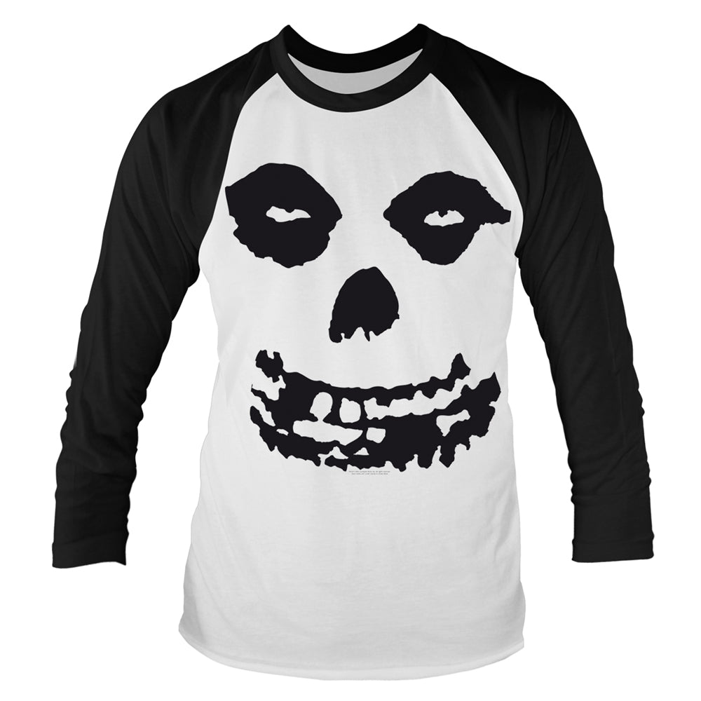 Misfits - All Over Skull Raglan Longsleeve