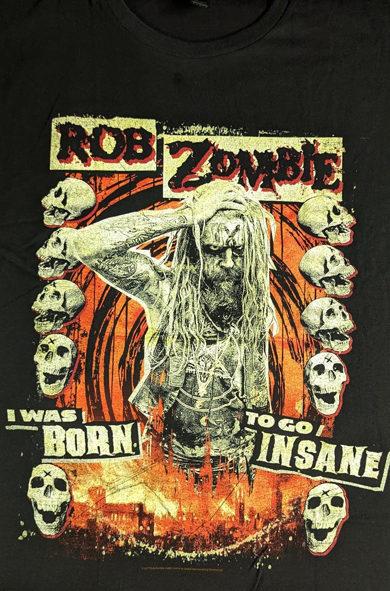 Rob Zombie - Born To Go Insane! T-Shirt