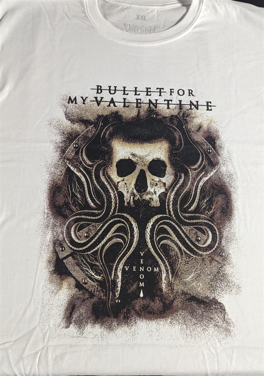 Bullet For My Valentine - Snakes And Skull T-Shirt
