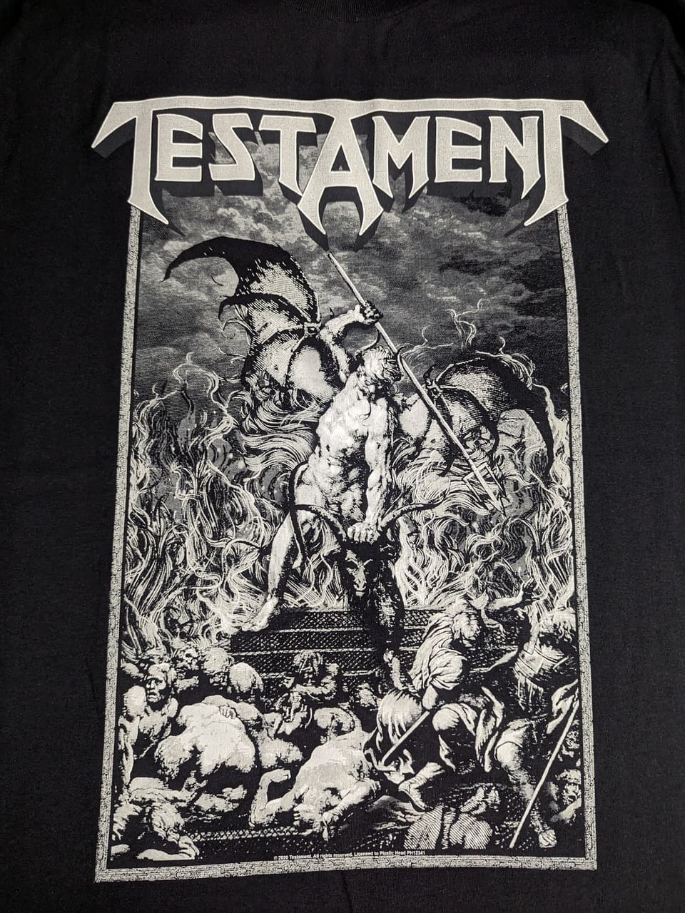 Testament - Pitchfork Horns T-Shirt