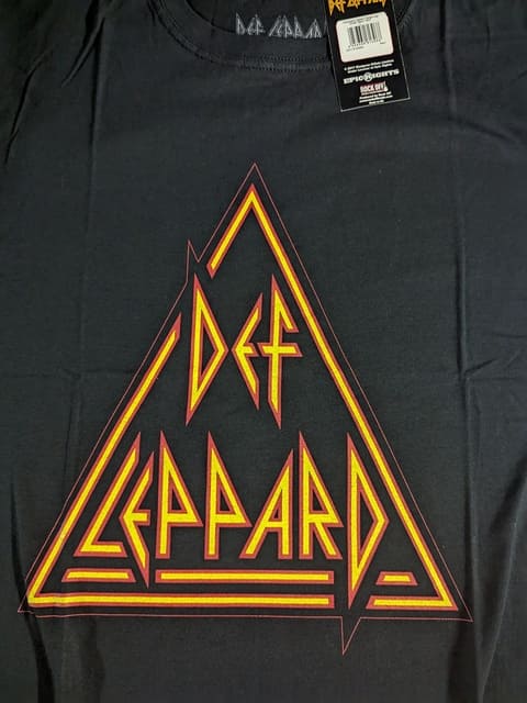 Def Leppard - Classic Triangle Logo T-Shirt