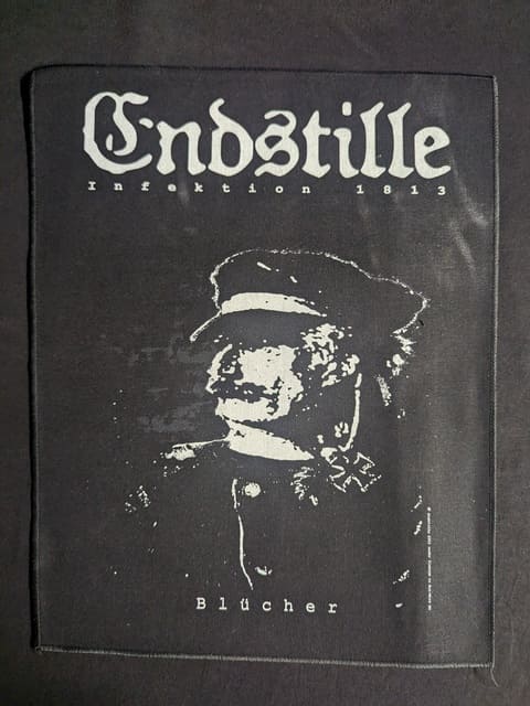 Endstille - Infektion 1813 Blücher Backpatch Rückenaufnäher