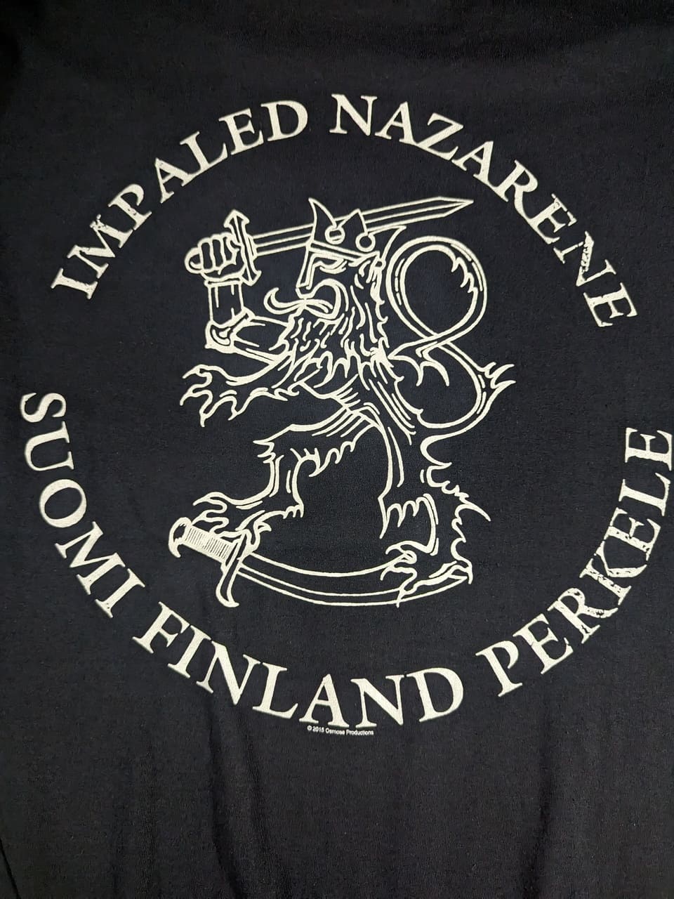 Impaled Nazarene - Suomi Finland Perkele T-Shirt