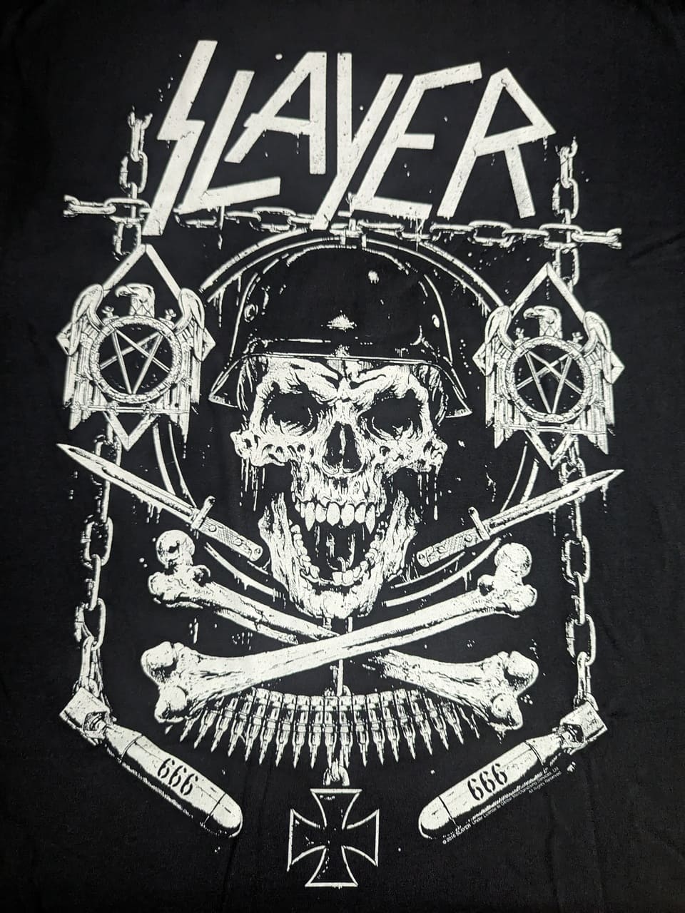 Slayer - Skull & Bones Revised T-Shirt