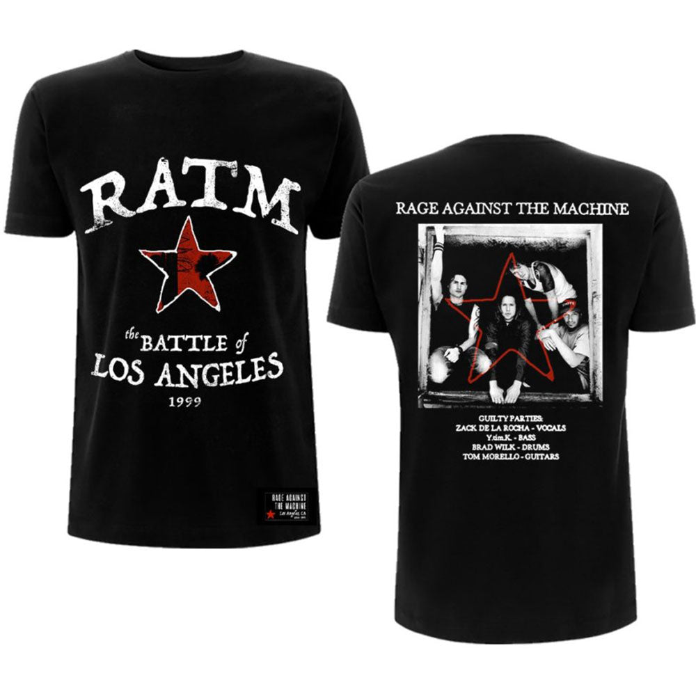 Rage Against The Machine - Battle Star T-Shirt