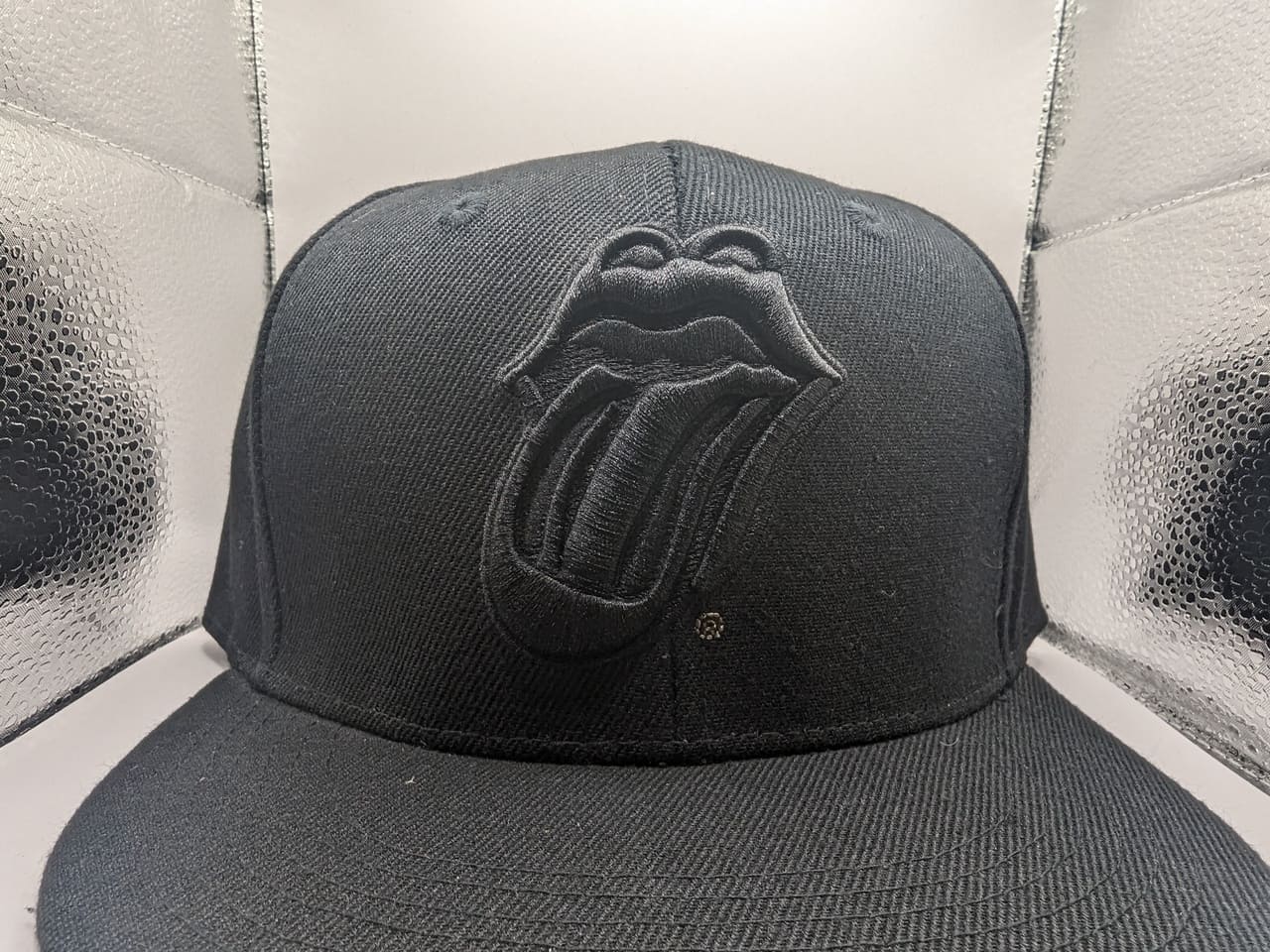 The Rolling Stones - Black Logo Snapback CAP