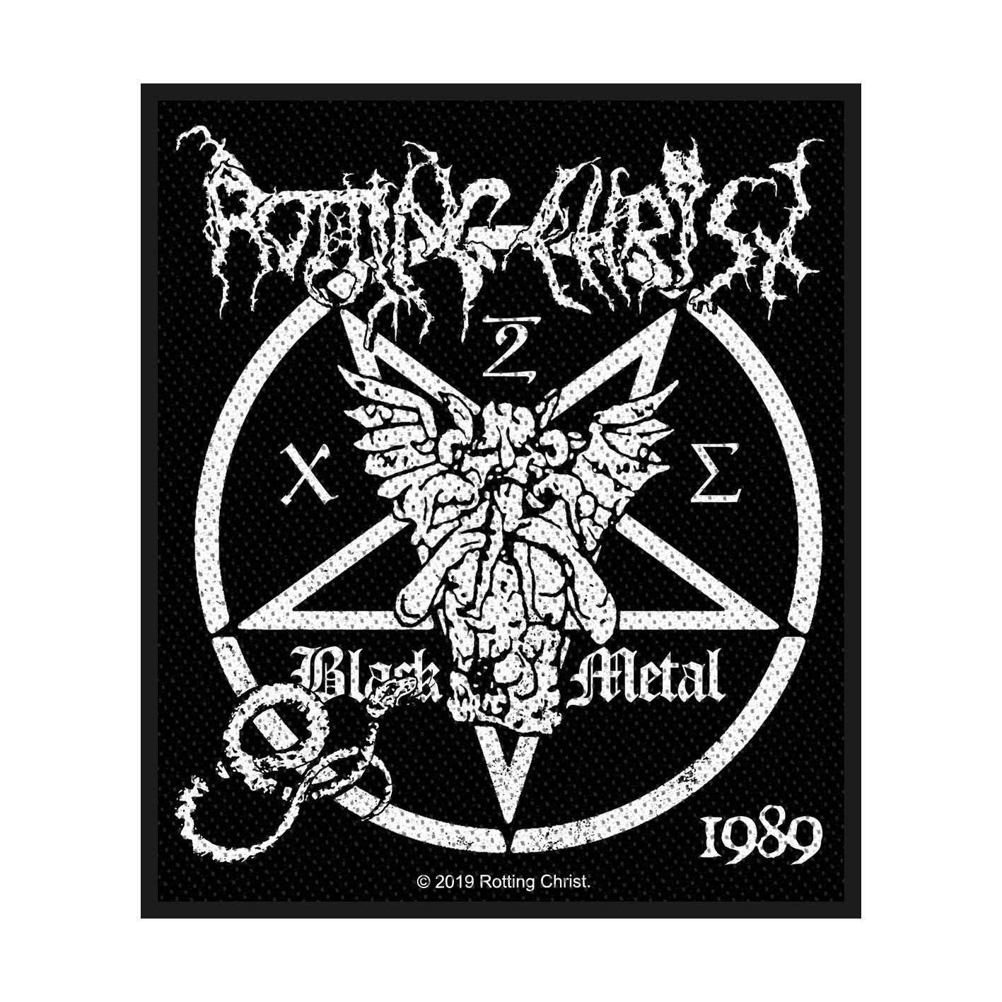 Rotting Christ - Black Metal Patch Aufnäher
