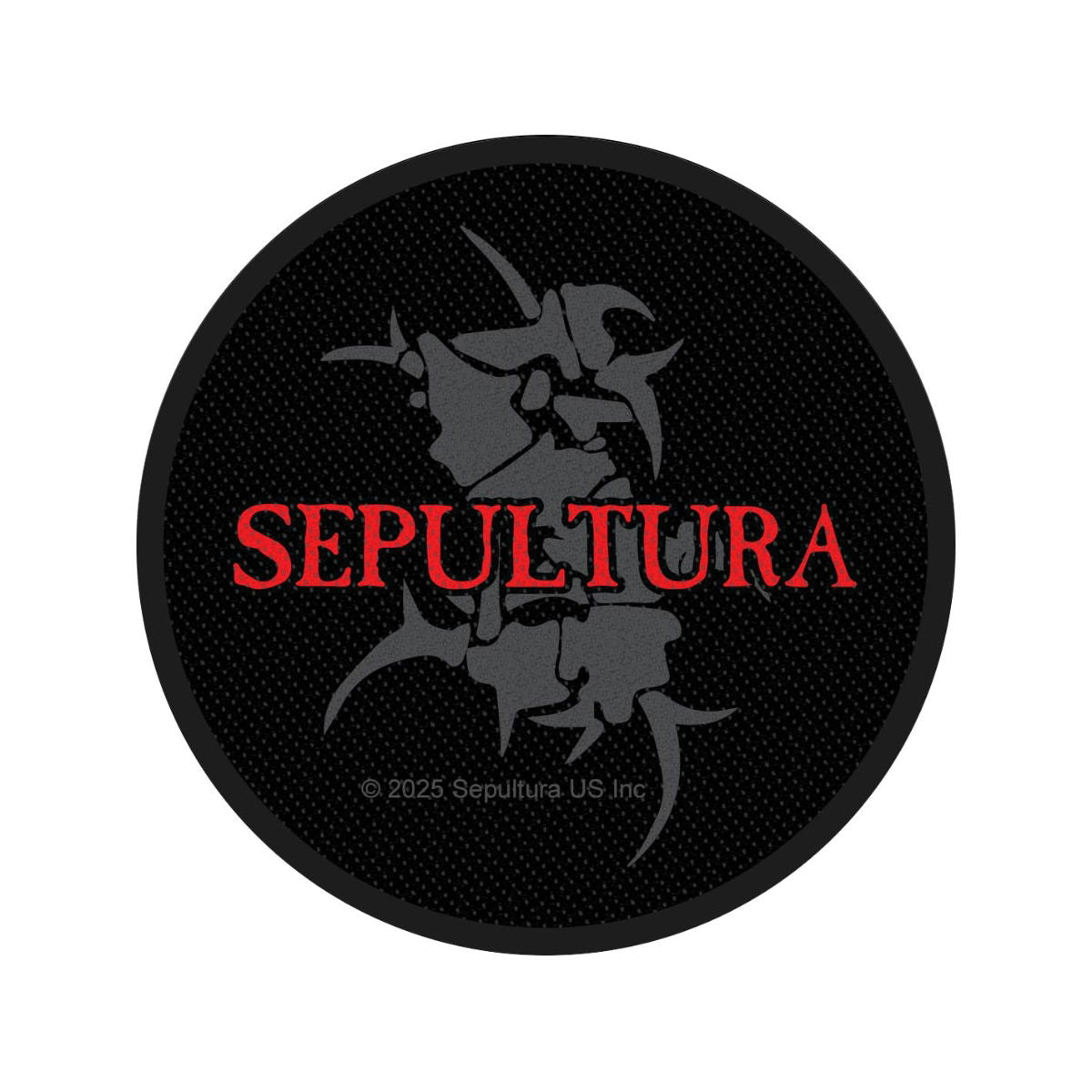 Sepultura - Logo & Tribal S Patch Aufnäher