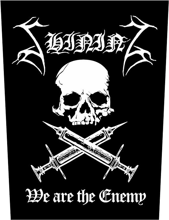 Shining - We Are The Enemy - Backpatch Rückenaufnäher