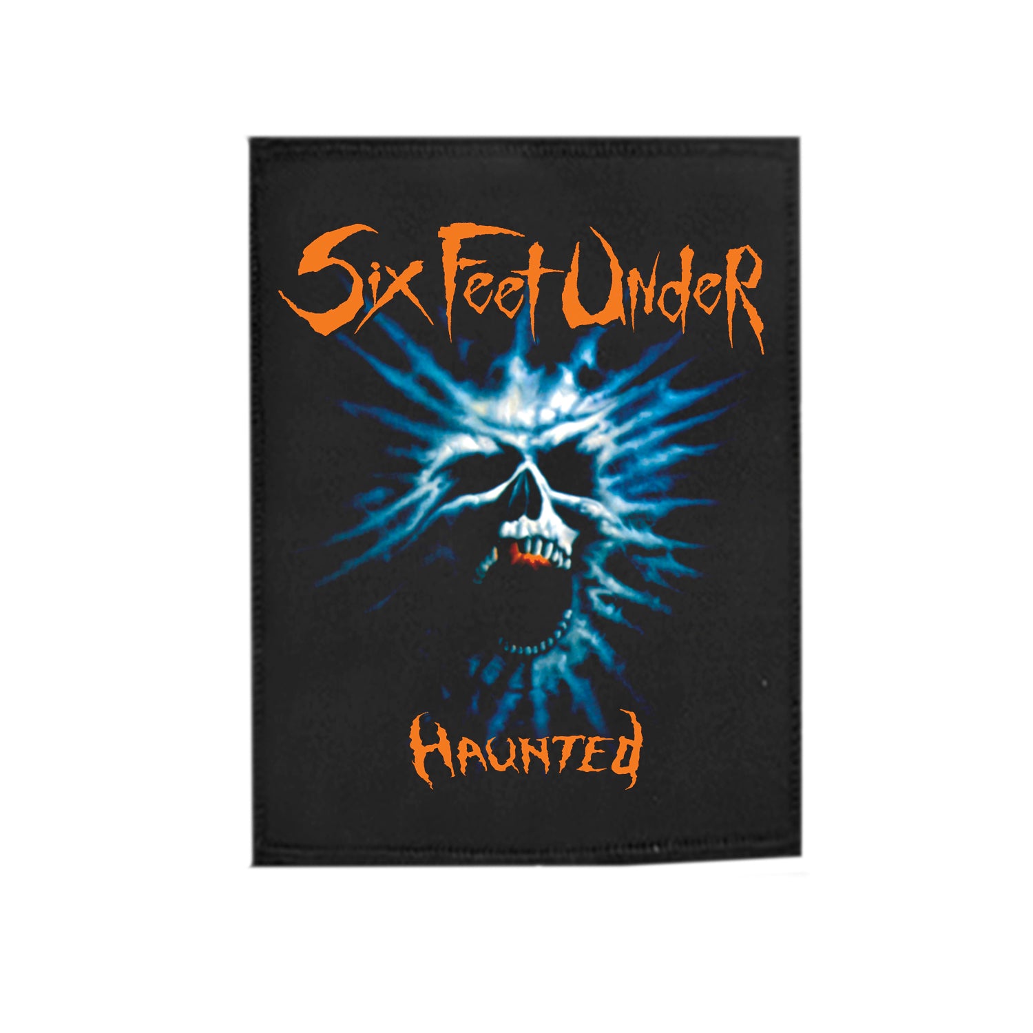 Six Feet Under - Haunted Patch Aufnäher ca. 9x 11,5cm