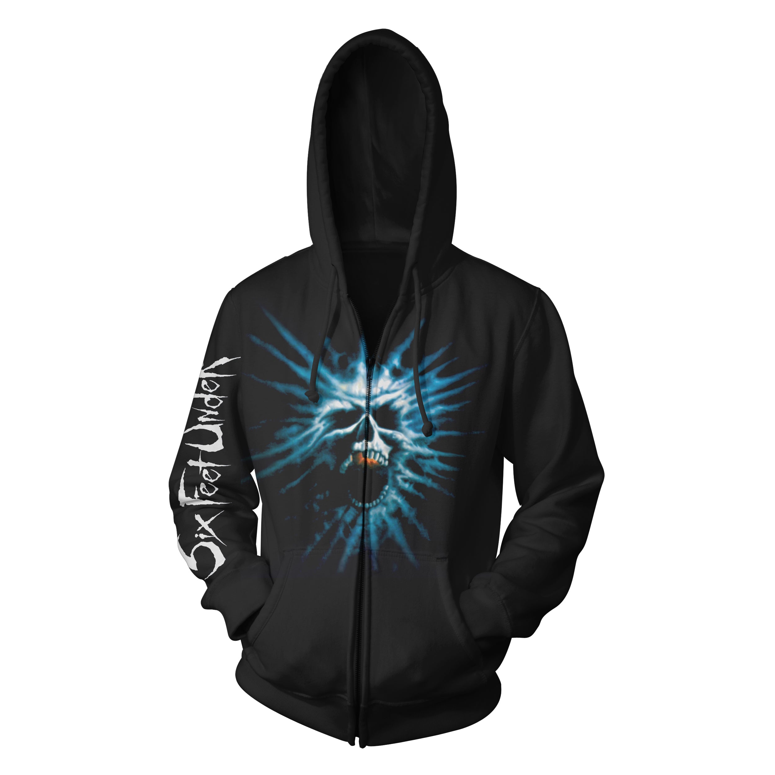 Six Feet Under - Haunted 30 Years Kapuzenjacke / Zipper