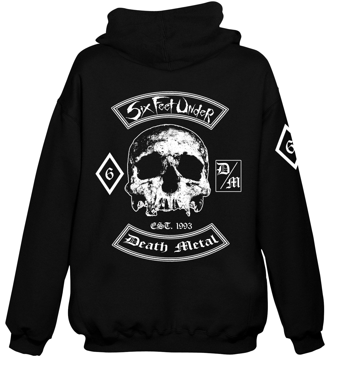 Six Feet Under - Death Metal Kapuzenjacke / Zipper